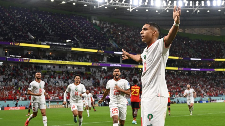 Victoire historique du Maroc face à la Belgique Victoire historique du Maroc face à la Belgique