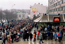 McDonald's pris en sandwich en Russie McDonald's pris en sandwich en Russie
