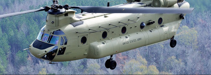 Rénovation des hélicoptères Chinook des FRA