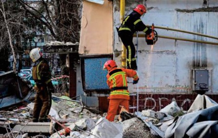 Plus de 500 localités toujours sans électricité en Ukraine Plus de 500 localités toujours sans électricité en Ukraine