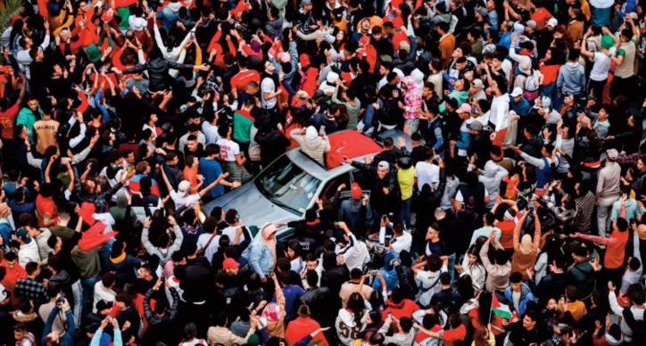 L'euphorie s'empare des différentes villes du Royaume L'euphorie s'empare des différentes villes du Royaume