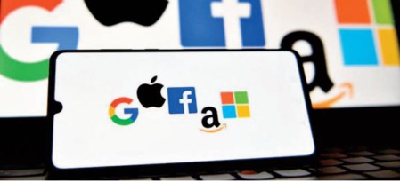 L'Observatoire des multinationales dénonce la “toile d'influence ” tissée en France par les Gafam L'Observatoire des multinationales dénonce la “toile d'influence ” tissée en France par les Gafam