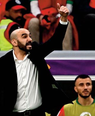 Walid Regragui : L’EN a montré une belle image du football marocain et africain Walid Regragui : L’EN a montré une belle image du football marocain et africain