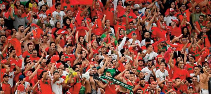 Les célébrations de l'exploit des Lions de l’Atlas sous les feux des projecteurs des chaînes étrangères Les célébrations de l'exploit des Lions de l’Atlas sous les feux des projecteurs des chaînes étrangères