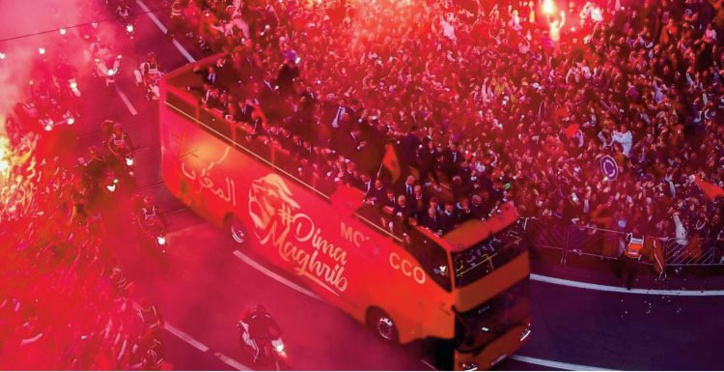 Accueil chaleureux pour des Lions héroïques Accueil chaleureux pour des Lions héroïques