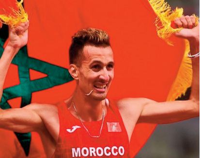Soufiane El Bakkali, meilleur athlète masculin de l’année 2022 en Afrique Soufiane El Bakkali, meilleur athlète masculin de l’année 2022 en Afrique