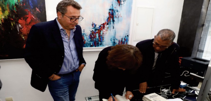 Présentation et signature du livre “Artistes peintres à Casablanca” de Shams Sahbani