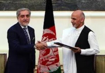 Signature d’un accord de gouvernement d'union en Afghanistan