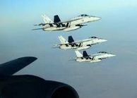 La coalition anti-jihadistes étend ses frappes en Syrie La coalition anti-jihadistes étend ses frappes en Syrie
