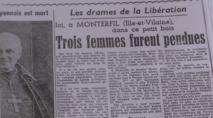 70 ans après l'épuration, le tabou des pendues se lézarde à Monterfil 70 ans après l'épuration, le tabou des pendues se lézarde à Monterfil