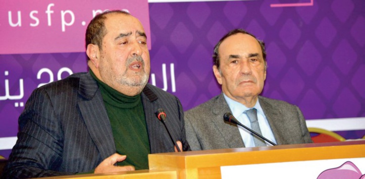 Le rapport présenté par le Premier secrétaire, reflète l'implication sans faille de l'USFP au service de la patrie Le rapport présenté par le Premier secrétaire, reflète l'implication sans faille de l'USFP au service de la patrie