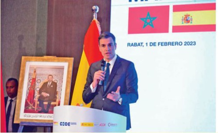 Pedro Sanchez : Rabat et Madrid appelés à donner un contenu concret à leur vocation de pont entre l'Europe et l'Afrique Pedro Sanchez : Rabat et Madrid appelés à donner un contenu concret à leur vocation de pont entre l'Europe et l'Afrique