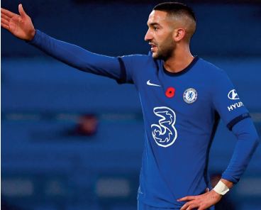 Hakim Ziyech reprend l'entraînement avec Chelsea