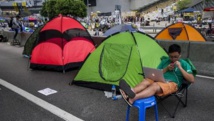 Les étudiants de Hong Kong refusent de battre en retraite Les étudiants de Hong Kong refusent de battre en retraite