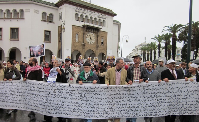 Marche à Rabat contre le retour aux années de plomb Marche à Rabat contre le retour aux années de plomb