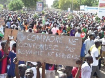 Manifestation contre la révision constitutionnelle au Burkina Manifestation contre la révision constitutionnelle au Burkina