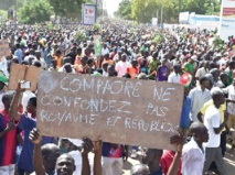 ​Manifestation contre la révision constitutionnelle au Burkina