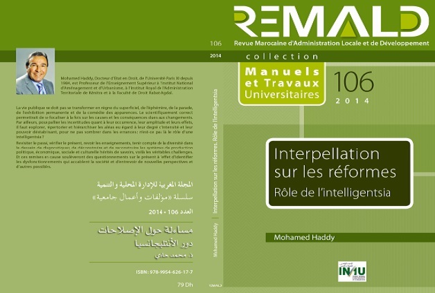 “Interpellation sur les réformes : rôle de l’intelligentsia” de Mohammed Haddy “Interpellation sur les réformes : rôle de l’intelligentsia” de Mohammed Haddy