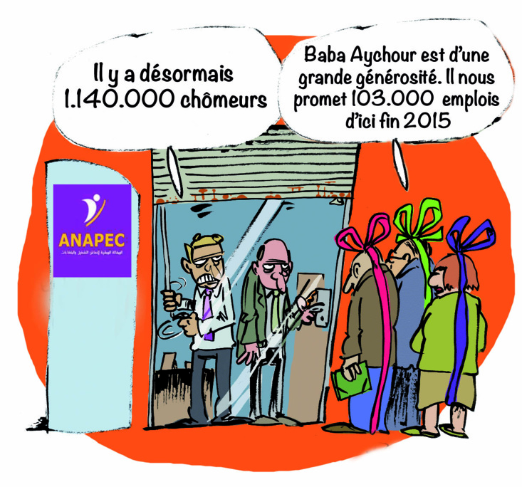 L’Anapec vole au secours du gouvernement Benkirane L’Anapec vole au secours du gouvernement Benkirane