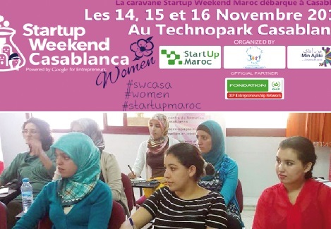 La femme à l’honneur au Start-up Week-end Casablanca