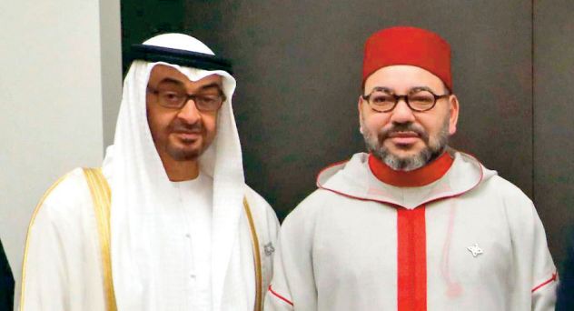 S.M le Roi adresse un message de félicitations au Président émirati à l'occasion de la nomination du cheikh Khalid bin Mohamed bin Zayed en tant que Prince héritier de l'Emirat d'Abu Dhabi et du cheikh Mansour bin Zayed au poste de vice-président des