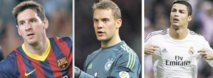 ​Ronaldo, Messi, Neuer, les paris sont ouverts