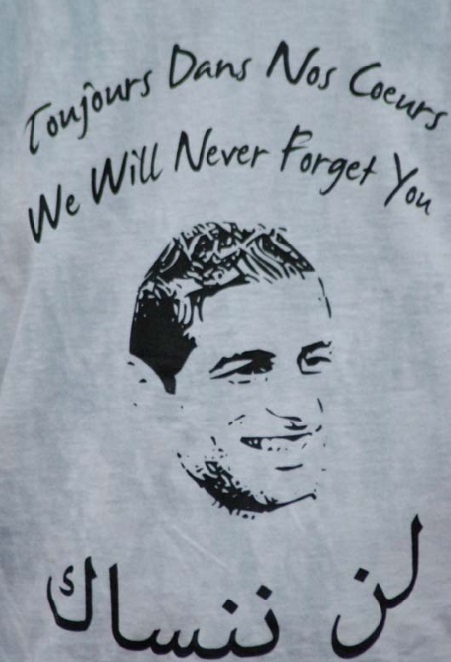 L’hommage en photos