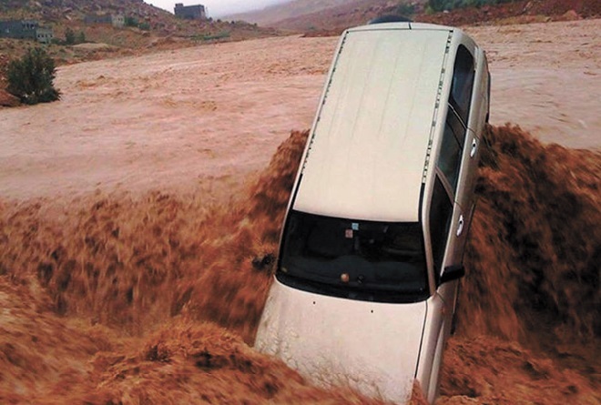 Des pluies torrentielles attendues sur le Maroc Des pluies torrentielles attendues sur le Maroc