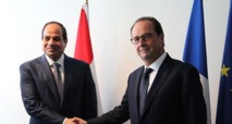 Le président égyptien Sissi à Paris Le président égyptien Sissi à Paris