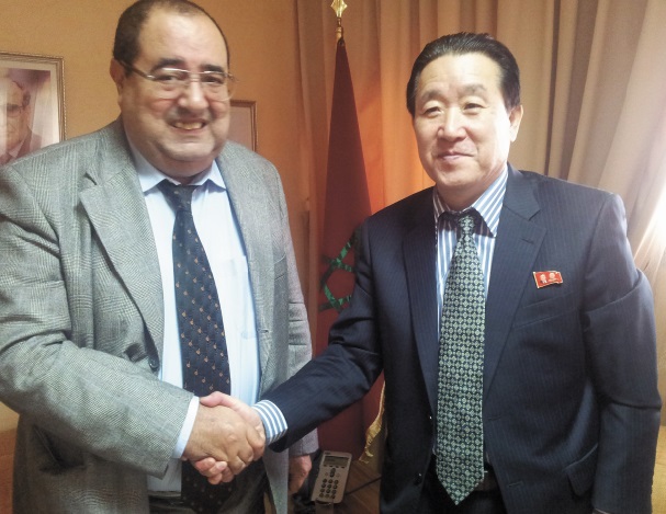 Driss Lachguar reçoit l’ambassadeur de Corée du Nord Driss Lachguar reçoit l’ambassadeur de Corée du Nord