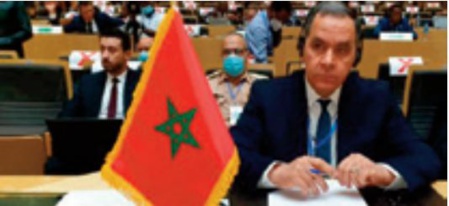 La solidarité agissante du Maroc à l'égard des pays africains en transition politique réitérée devant le CPS de l'UA