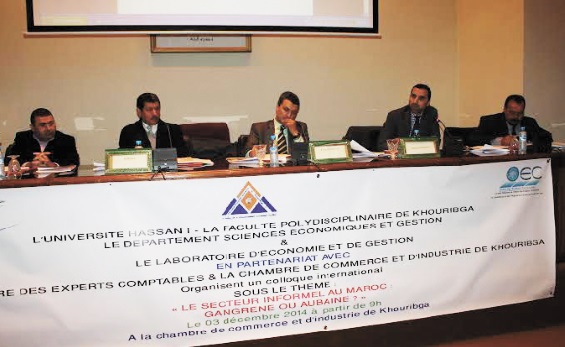 Colloque international sur le secteur informel au Maroc Colloque international sur le secteur informel au Maroc