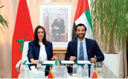 Tenue à Rabat de la 1ère session ministérielle de la Commission économique mixte maroco-émiratie Tenue à Rabat de la 1ère session ministérielle de la Commission économique mixte maroco-émiratie