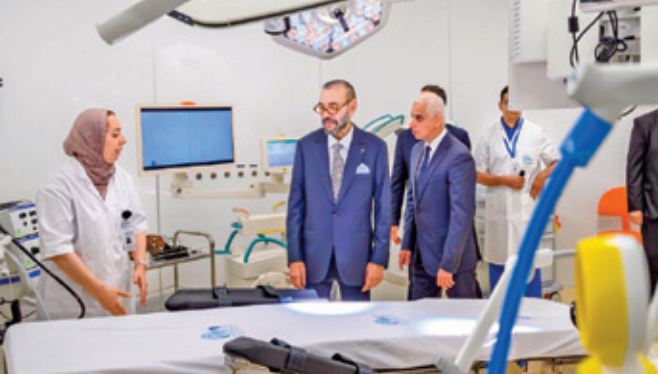 S.M le Roi inaugure le CHU "Mohammed VI" de Tanger S.M le Roi inaugure le CHU "Mohammed VI" de Tanger