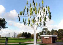 L'Arbre à vent, une éolienne pour exploiter le moindre courant d'air en ville