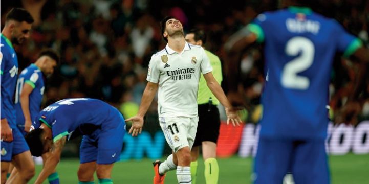 Asensio enfonce Getafe, le Real garde sa dynamique avant City