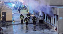 Deuxième incendie de mosquée en cinq jours en Suède Deuxième incendie de mosquée en cinq jours en Suède