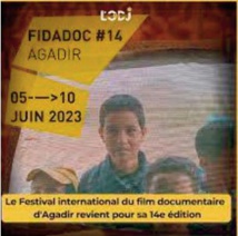 La 14ème édition du Festival international du film documentaire d'Agadir du 5 au 10 juin