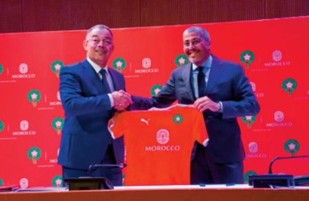 La FRMF et l’ONMT s’allient pour faire rayonner le Maroc via les Lions de l’Atlas La FRMF et l’ONMT s’allient pour faire rayonner le Maroc via les Lions de l’Atlas