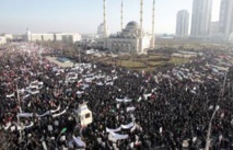 Grozny capitale mondiale de la contestation anti-Charlie Grozny capitale mondiale de la contestation anti-Charlie