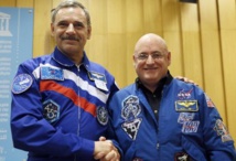 Deux hommes vont rester un an dans l'ISS pour préparer des missions vers Mars Deux hommes vont rester un an dans l'ISS pour préparer des missions vers Mars