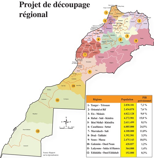 Le nouveau découpage régional remis sur le métier