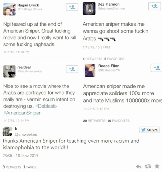 «American Sniper» déclenche des tensions islamophobes accrues aux Etats-Unis «American Sniper» déclenche des tensions islamophobes accrues aux Etats-Unis