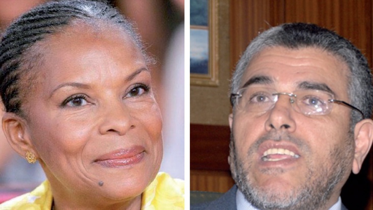 Rencontre des ministres de la Justice du Maroc et de la France Rencontre des ministres de la Justice du Maroc et de la France