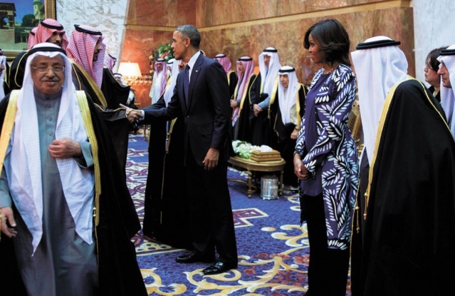 Michelle Obama non-voilée choque l’Arabie Saoudite Michelle Obama non-voilée choque l’Arabie Saoudite