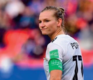 L'inusable Alexandra Popp repart au combat pour l'Allemagne L'inusable Alexandra Popp repart au combat pour l'Allemagne