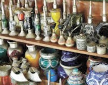 ​Une exposition de produits  d'artisanat marocain en Virginie