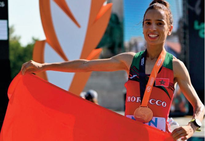 Mondiaux d'athlétisme:La Marocaine Fatima Ezzahra Gardadi dans l'histoire