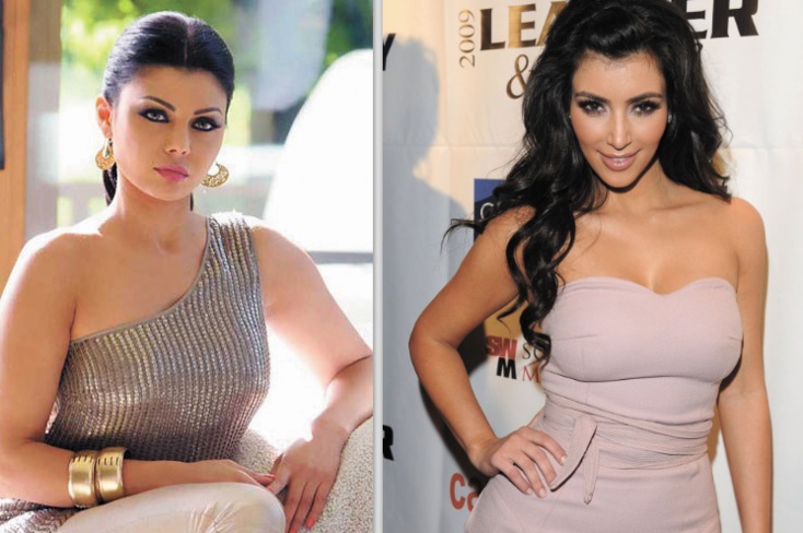 ​Haifa Wehbe sur les pas de Kim Kardashian!