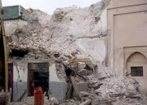 Effondrement d'une habitation à Fès Effondrement d'une habitation à Fès